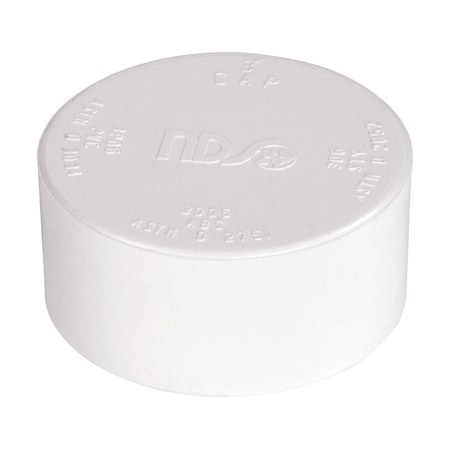 Nds Pvc Drain Cap 3" 3P06